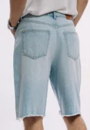 Stylish Ripped Denim Shorts - Slim-Fit Shorts For Men