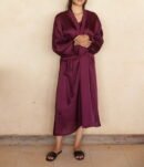Silk Robe for a Perfect Evening | TFC-RW-001